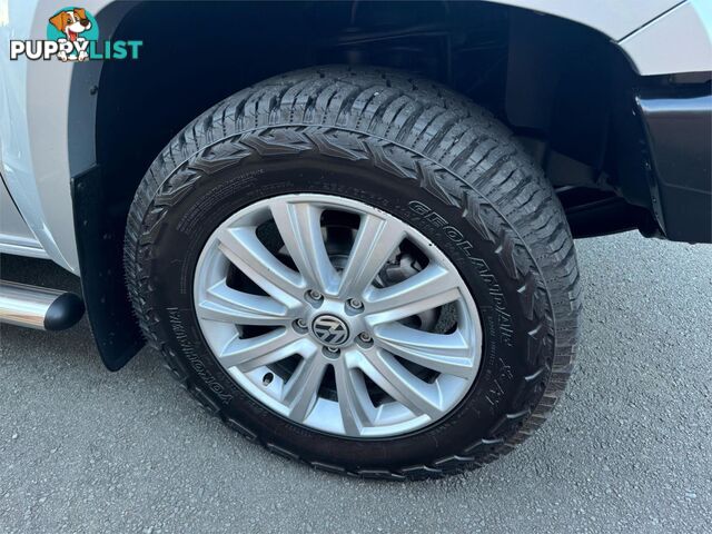 2016 VOLKSWAGEN AMAROK TDI420HIGHLINE(4X4) 2HMY16 DUAL CAB UTILITY