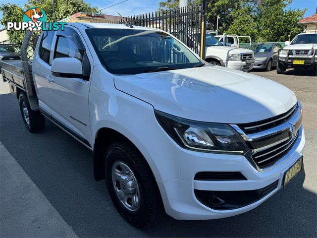 2017 HOLDEN COLORADO LS(4X4) RGMY18 SPACE C/CHAS