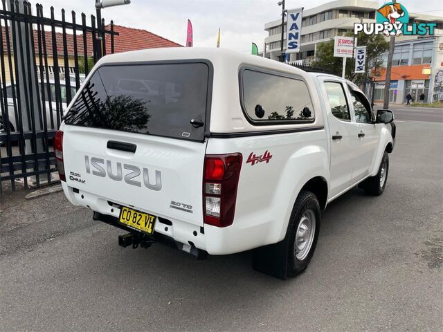 2017 ISUZU D-MAX SXHI RIDE(4X4) TFMY17 CREW CAB UTILITY