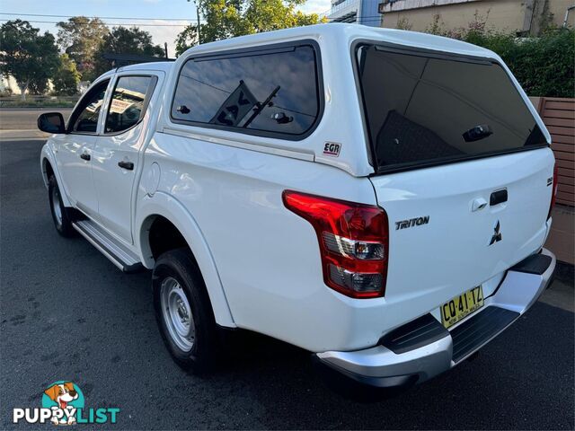 2018 MITSUBISHI TRITON GLX(4X4) MQMY18 DUAL CAB UTILITY