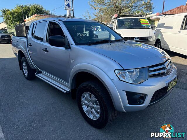 2013 MITSUBISHI TRITON GLX(4X4) MNMY14 DOUBLE CAB UTILITY