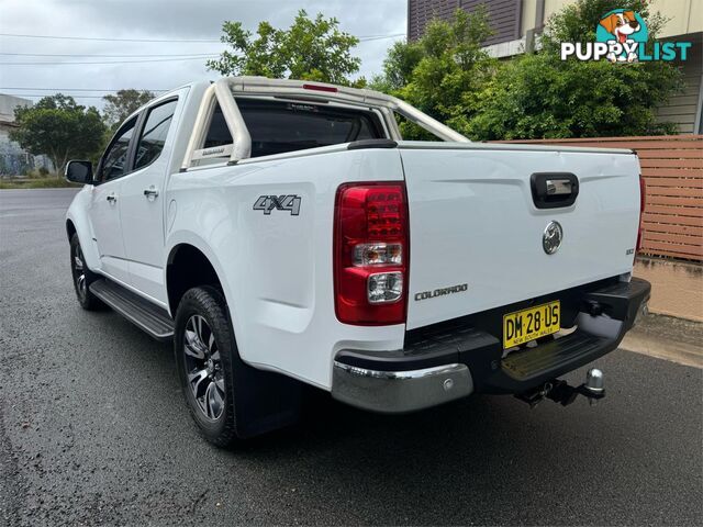 2017 HOLDEN COLORADO LTZ(4X4) RGMY17 CREW CAB P/UP