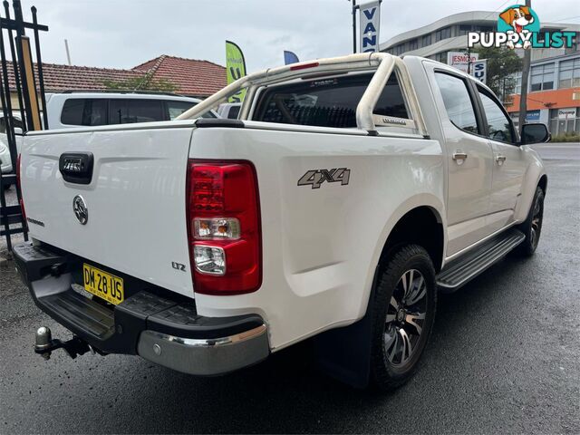 2017 HOLDEN COLORADO LTZ(4X4) RGMY17 CREW CAB P/UP