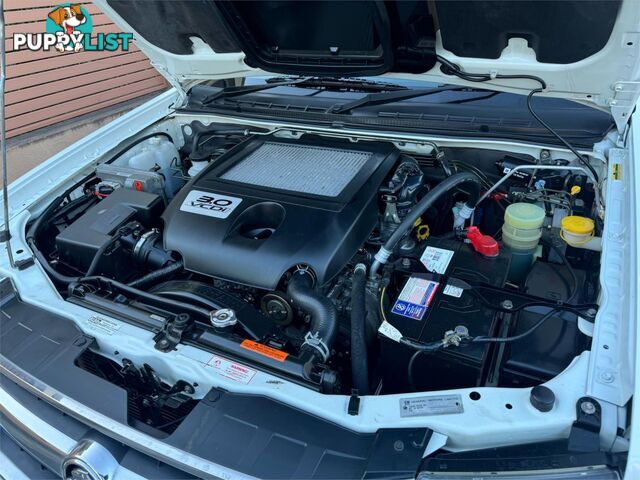 2011 HOLDEN COLORADO LT R(4X4) RCMY11 CREW CAB P/UP