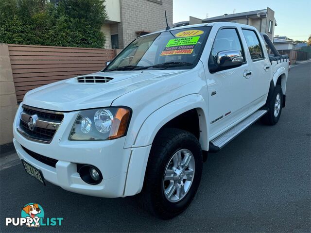 2011 HOLDEN COLORADO LT R(4X4) RCMY11 CREW CAB P/UP