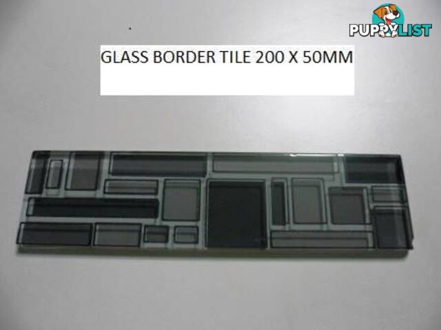 TILE BORDER GALATIC 200 X 50mm $2.50 EACH LESS THAN HALF PRICE