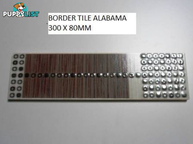 BORDER TILE ALABAMA 300 X 80 FREEZE TILE