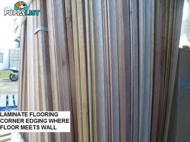 LAMINATE FLOORING EDGE TRIMING TIMBER MERANTI