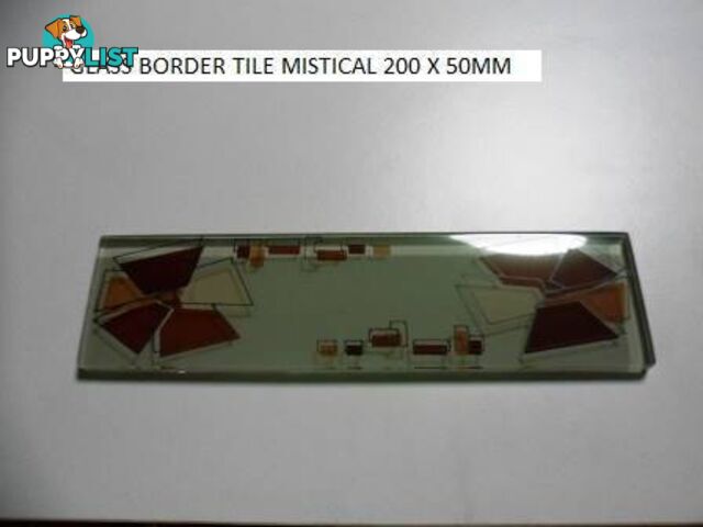 BORDER TILE GLASS MISTICAL 200 X 50