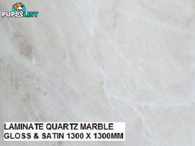 QUARTZ MARBLE KITCHEN BENCH TOP LAMINATE- 1300 x 1300, table tops