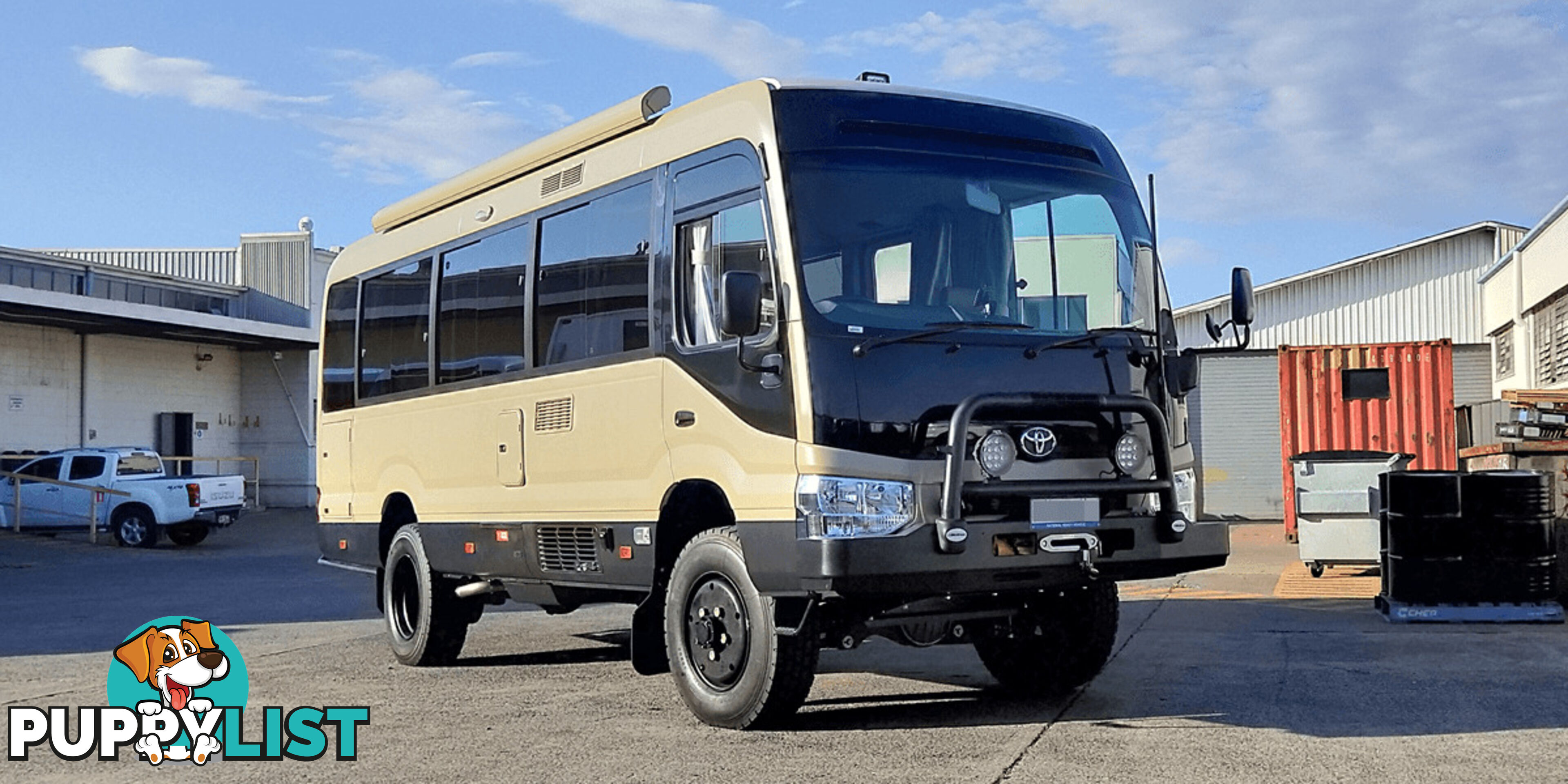 BUS 4x4 MOTORHOME CONVERSION OF COASTER