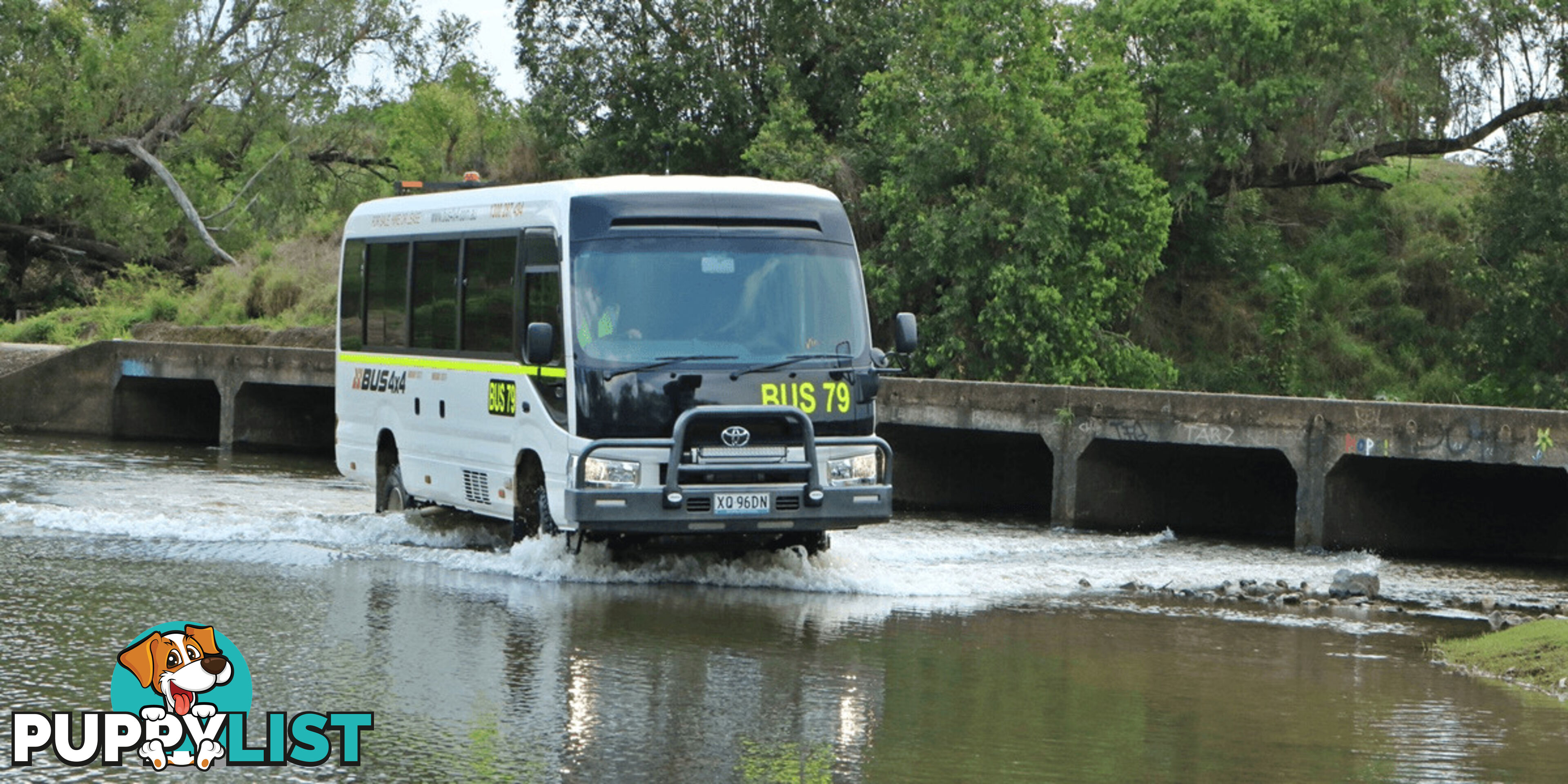 BUS 4x4  MINE SPEC CONVERSION OF COASTER