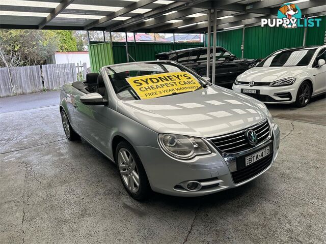 2010 VOLKSWAGEN EOS 103TDI 1FMY11 CONVERTIBLE