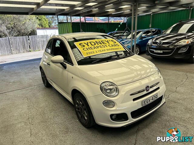 2013 FIAT 500 S SERIES1 HATCHBACK