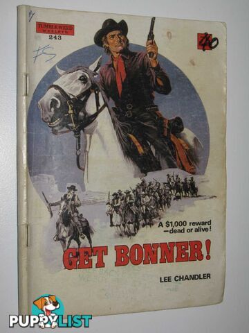 Get Bonner! - Tumbleweed Western Series  - Chandler Lee - 1973