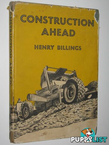 Construction Ahead  - Billings Henry - 1951