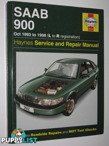 Saab 900 (October 1993-98) Service and Repair Manual  - Legg A. K. & Drayton, Spencer - 1999