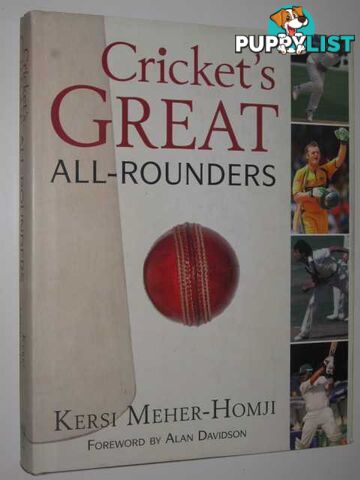 Cricket's Great All-Rounders  - Meher-Homji Kersi - 2008