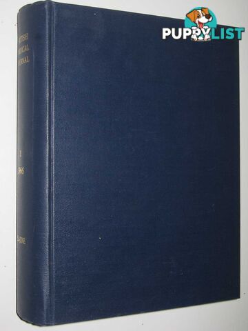 British Medical Journal Vol 1 1966  - Various - 1966