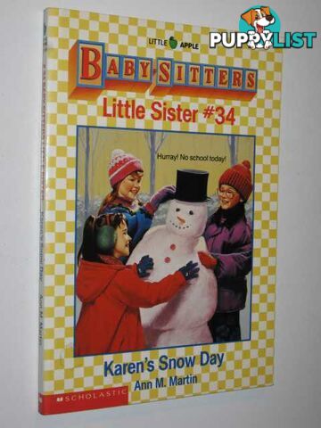 Karen's Snow Day - Little Sister Series #34  - Martin Ann M. - 1993