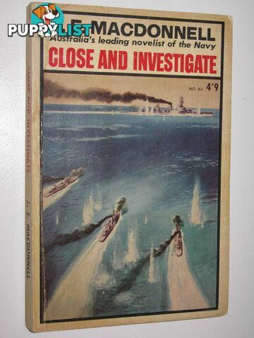 Close and Investigate  - Macdonnell J. E. - 1965