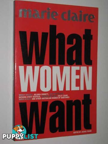 What Women Want  - Claire Marie - 2002