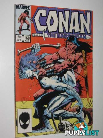 Conan the Barbarian #168  - Various - 1985