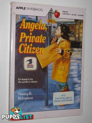 Angela, Private Citizan  - Robinson Nancy K - 1989