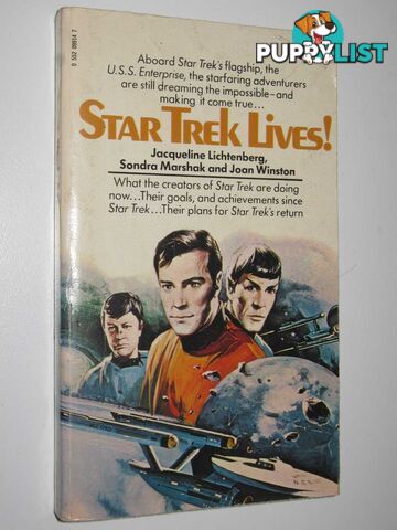 Star Trek Lives!  - Lichtenberg Jacqueline & Marshak, Sondra & Winston, Joan - 1975