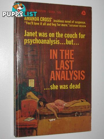 In the Last Analysis  - Cross Amanda - 1966