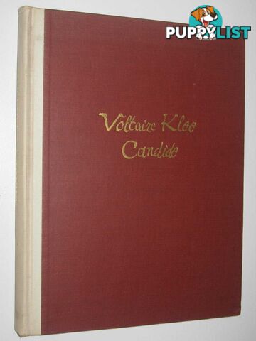 Candide  - Voltaire - No date