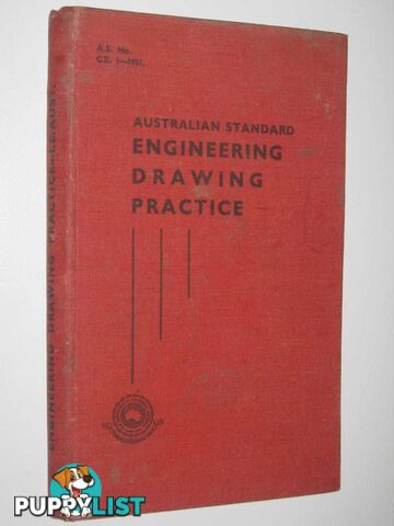 Australian Standard Engineering Drawing Practice AS CZ 1-1951  - Author Not Stated - 1941