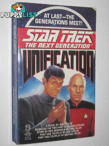 Unification - STAR TREK: The Next Generation Series  - Taylor Jeri - 1991