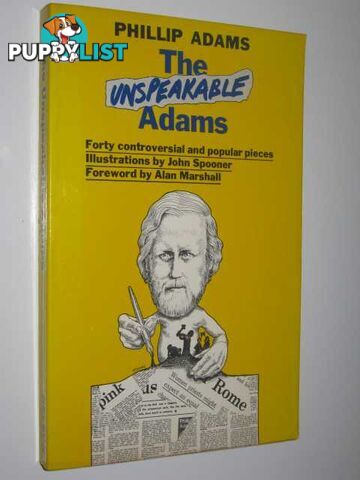 The Unspeakable Adams  - Adams Phillip - 1977