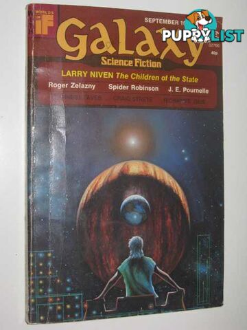 Galaxy Science Fiction September 1976 : Vol. 37, No. 6  - Various - 1976