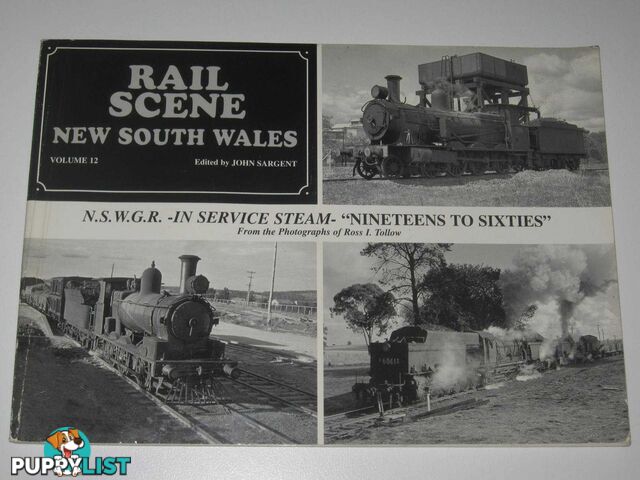 N.S.W.G.R. In Service Steam - "Nineteens To Sixties" - Rail Scene New South Wales Series #12  - Sargent John - 1997