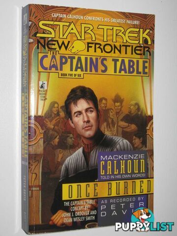 Once Buried: The Captain's Table Book 5 - STAR TREK New Frontier Series  - David Peter - 1998