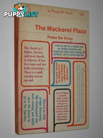 The Mackerel Plaza  - De Vries Peter - 1963