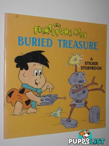 The Flintstone Kids: Buried Treasure : A Sticker Storybook  - Crenson Victoria - 1988