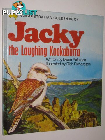 Jacky the Laughing Kookaburra - An Australian Golden Book Series  - Peterson Diana - 1974