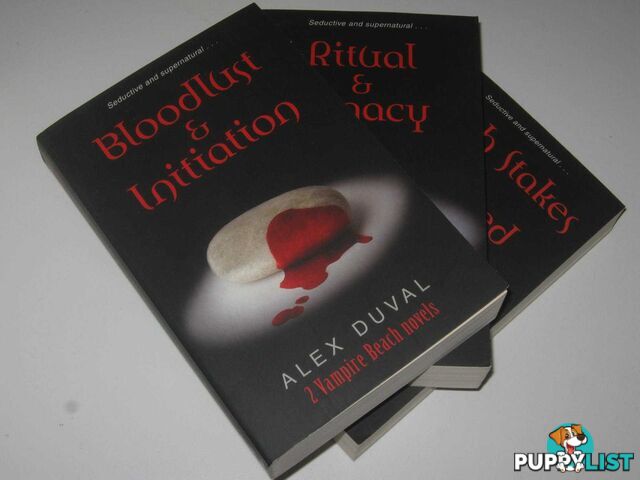 Vampire Beach Complete Series : Blood Lust + Initiation + Ritual + Legacy + High Stakes + Hunted  - Duval Alex - 2009