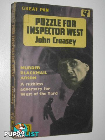 Puzzle for Inspector West - Roger West Series #12  - Creasey John - 1962