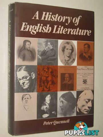 A History of English Literature  - Quennell Peter - 1981