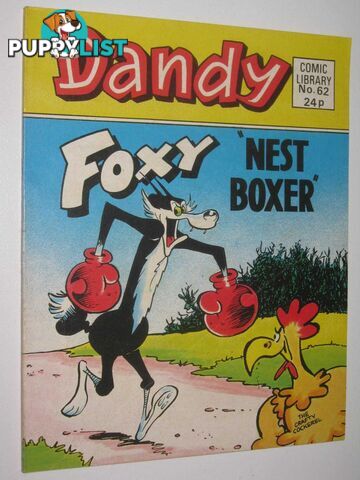 Foxy in "Nest Boxer" - Dandy Comic Library #62  - Author Not Stated - 1985