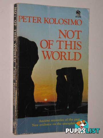 Not Of This World  - Kolosimo Peter - 1970