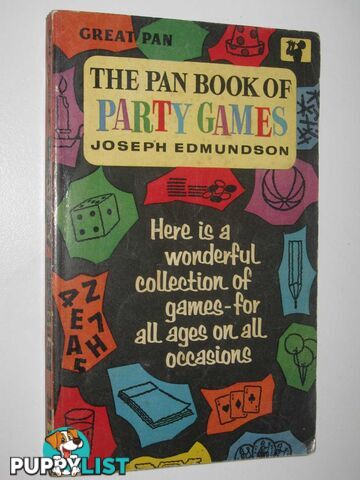 The Pan Book of Party Games  - Edmundson Joseph - 1958