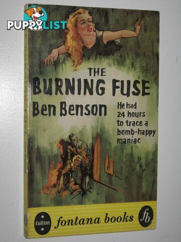 The Burning Fuse - Wade Paris Series  - Benson Ben - 1958