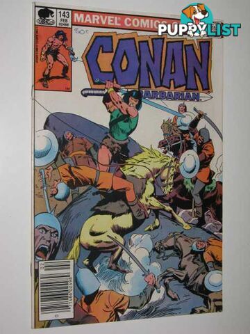 Conan the Barbarian #143  - Various - 1983