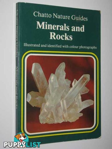 Minerals and rocks - Chatto Nature Guide Series  - Schuman Walter - 1978