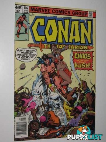 Conan the Barbarian #106  - Various - 1980